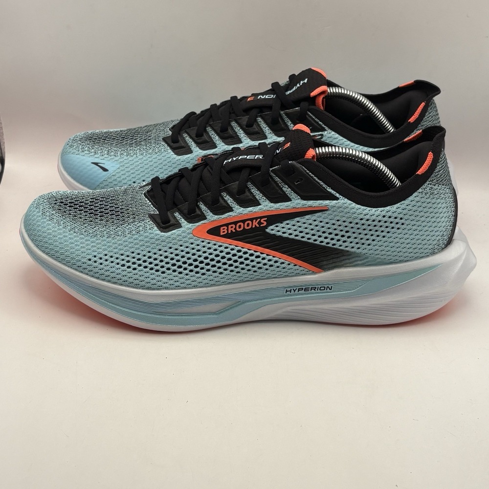 New Brooks Hyperion 3 110465-1D-470 Sneakers Men Atomizer Black Running Sz 13